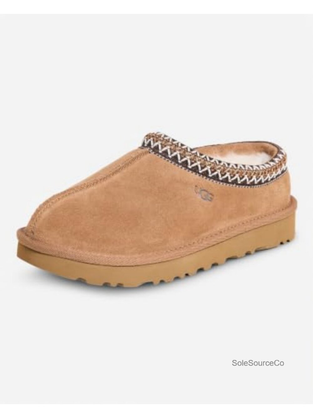 UGG Tasman II Suede Sheepskin Lining Lightweight Pull-On Slippers